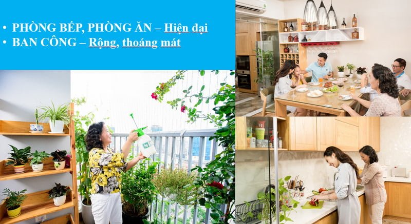 Không gian phòng bếp, phòng ăn Không gian phòng bếp, phòng ăn