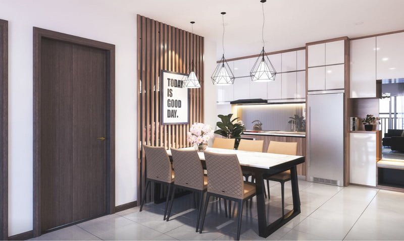 Phối cảnh phòng ăn Phối cảnh phòng ăn