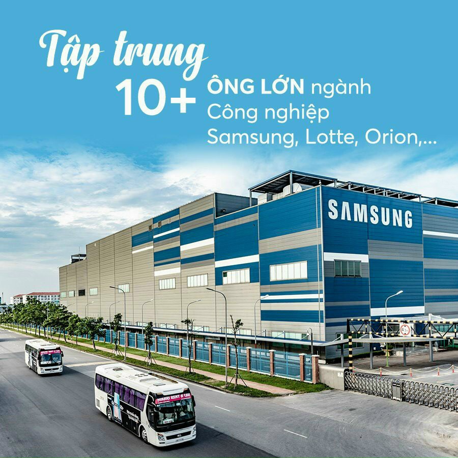 Những lợi ích khi đầu tư vào sản phẩm đấy nền tại KCN Yên Phong