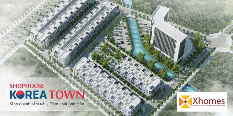 Dự án Nhà Phố Thương Mại Korean Town Yên Phong Bắc Ninh