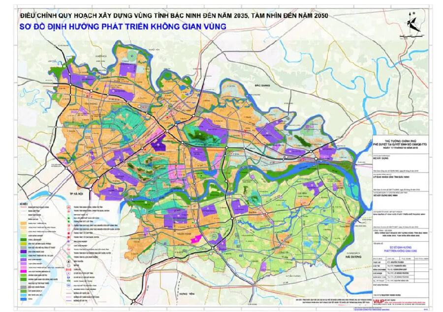 Bản đồ & kế hoạch quy hoạch tỉnh Bắc Ninh