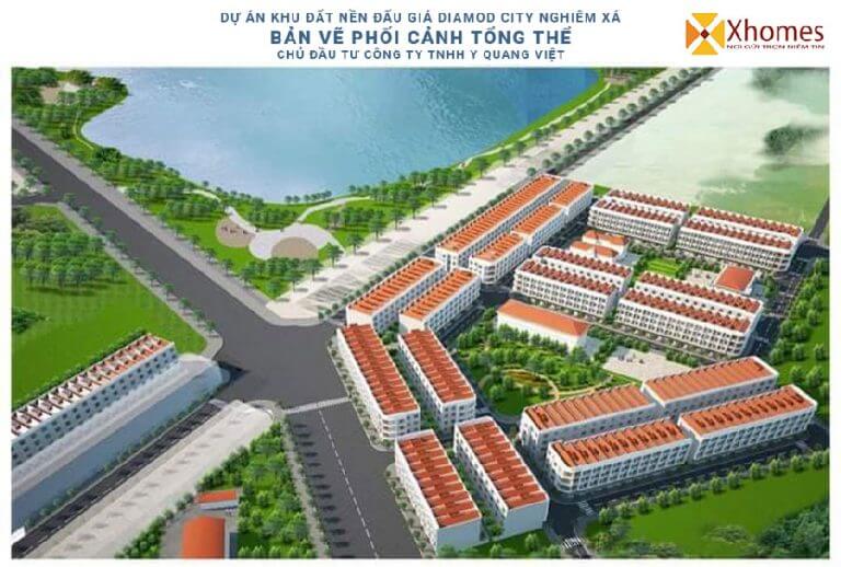 Dự án Đất Nền Khu Đấu Giá Diamond City Nghiêm Xá Yên Phong