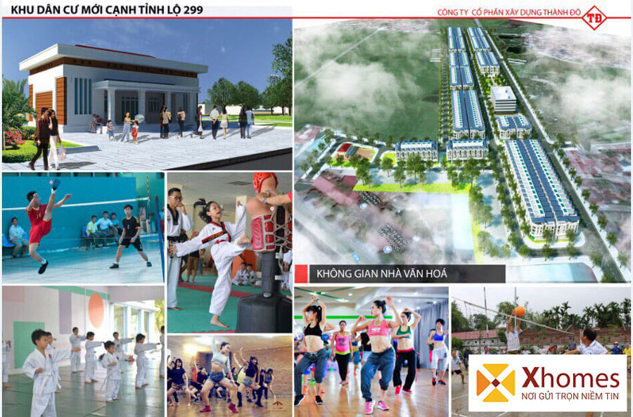 Khu liên hiệp thể dục, thể thao đa chức năng tại dự án Dĩnh Trì Bắc Giang