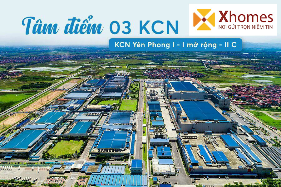 Dự án Cát Tường Smart City nằm giữa tâm điểm của 3 KCN lớn của phía Bắc
