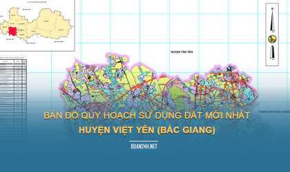Quy hoạch huyện Việt Yên tỉnh Bắc Giang